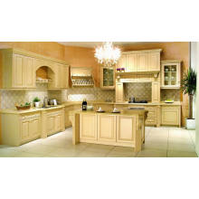 New Design Fsc Kitchen Cabinets Solid Wood